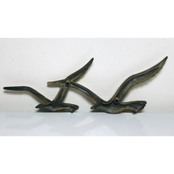 Homco Mid Century Modern Birds Wall Decor Seagulls Pair Vintage MCM USA - Picture 4 of 9